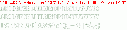 查看字体及作者详细介绍