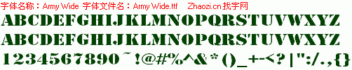 查看字体及作者详细介绍