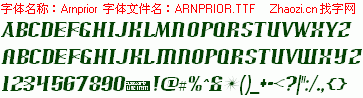 查看字体及作者详细介绍