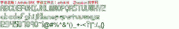 查看字体及作者详细介绍