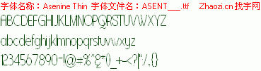 查看字体及作者详细介绍
