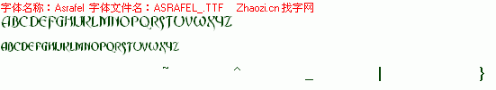 查看字体及作者详细介绍