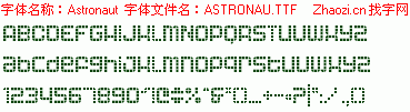 查看字体及作者详细介绍