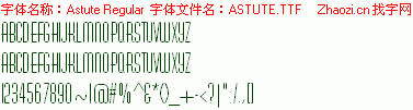 查看字体及作者详细介绍