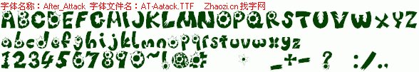 查看字体及作者详细介绍