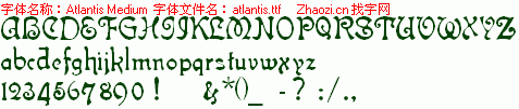 查看字体及作者详细介绍