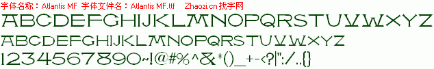 查看字体及作者详细介绍