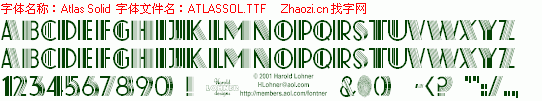 查看字体及作者详细介绍