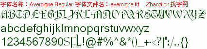 查看字体及作者详细介绍