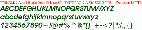 查看字体及作者详细介绍