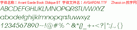 查看字体及作者详细介绍