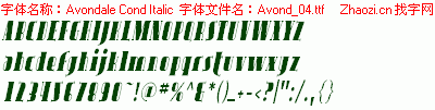 查看字体及作者详细介绍