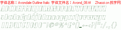查看字体及作者详细介绍