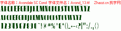 查看字体及作者详细介绍