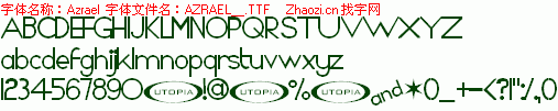 查看字体及作者详细介绍