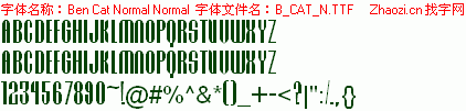 查看字体及作者详细介绍