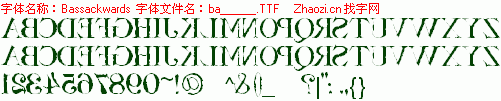 查看字体及作者详细介绍
