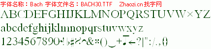 查看字体及作者详细介绍