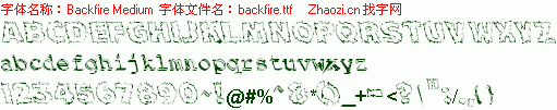 查看字体及作者详细介绍