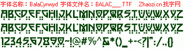 查看字体及作者详细介绍