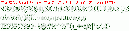 查看字体及作者详细介绍