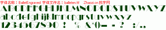 查看字体及作者详细介绍