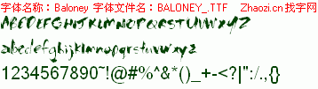 查看字体及作者详细介绍