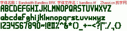 查看字体及作者详细介绍