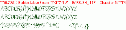 查看字体及作者详细介绍