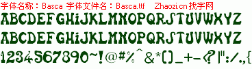 查看字体及作者详细介绍