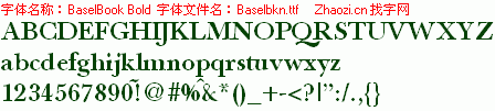 查看字体及作者详细介绍