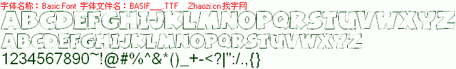查看字体及作者详细介绍