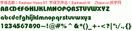 查看字体及作者详细介绍