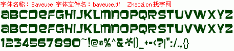 查看字体及作者详细介绍