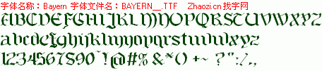 查看字体及作者详细介绍