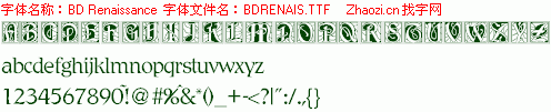 查看字体及作者详细介绍