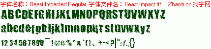 查看字体及作者详细介绍