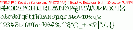 查看字体及作者详细介绍