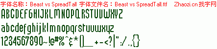 查看字体及作者详细介绍