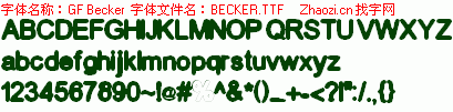 查看字体及作者详细介绍