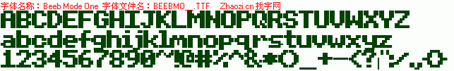 查看字体及作者详细介绍