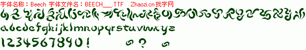 查看字体及作者详细介绍