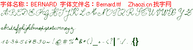 查看字体及作者详细介绍