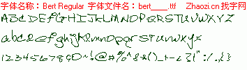 查看字体及作者详细介绍