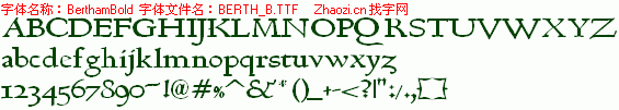 查看字体及作者详细介绍
