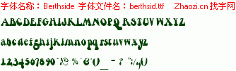 查看字体及作者详细介绍