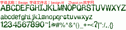 查看字体及作者详细介绍