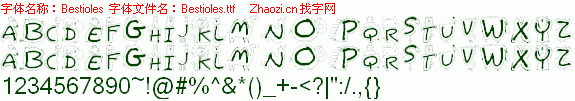 查看字体及作者详细介绍