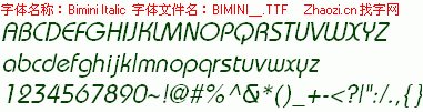 查看字体及作者详细介绍