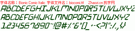 查看字体及作者详细介绍